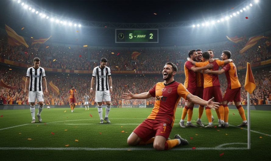 Galatasaray’ın Juventus Karşısındaki Muhteşem Performansı: 5-2’lik Zafer