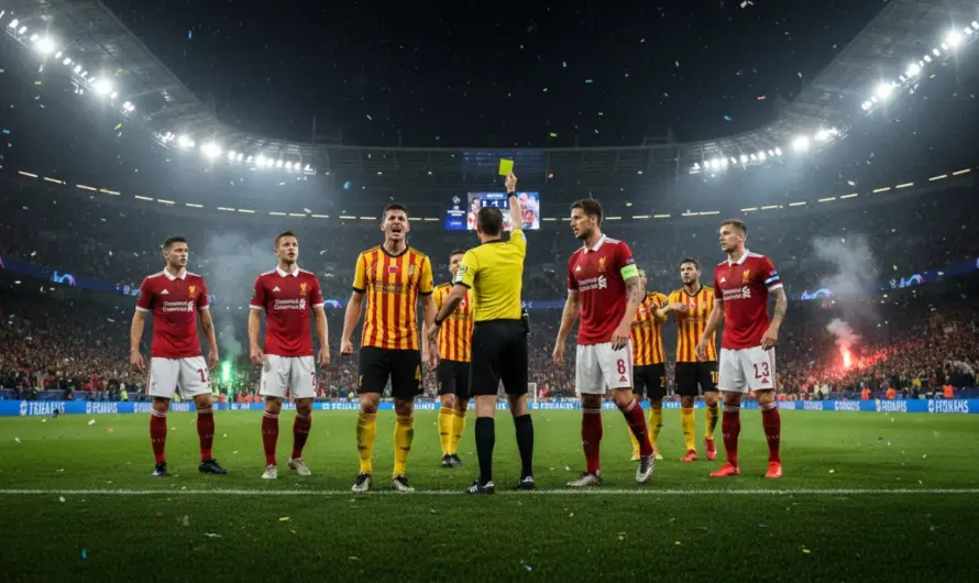Liverpool Maçında Galatasaray’ın Kart Sorunu: 6 Oyuncu Riskli Pozisyonda