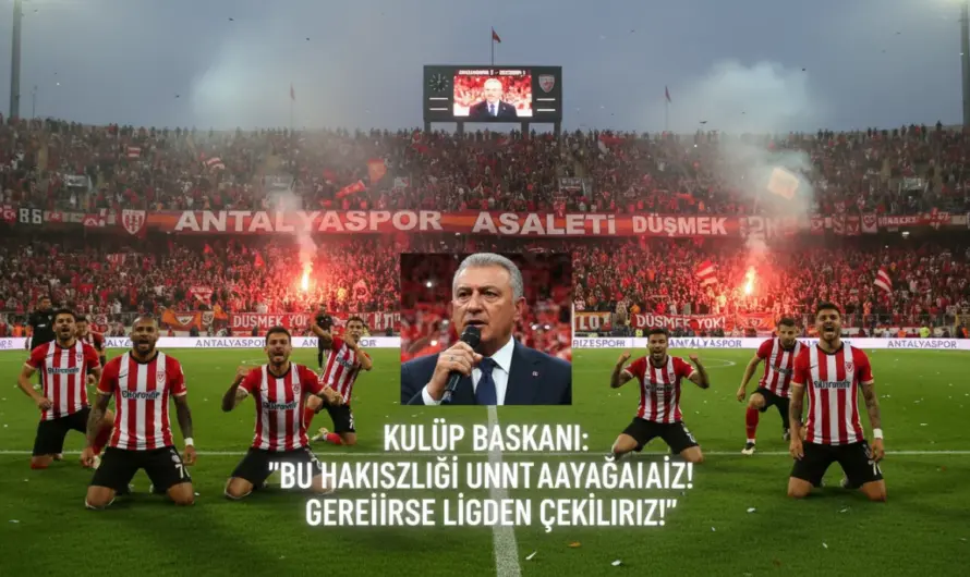Akdeniz Temsilcisinin Acı Günü: Rıza Perçin Sessizliğini Bozdu