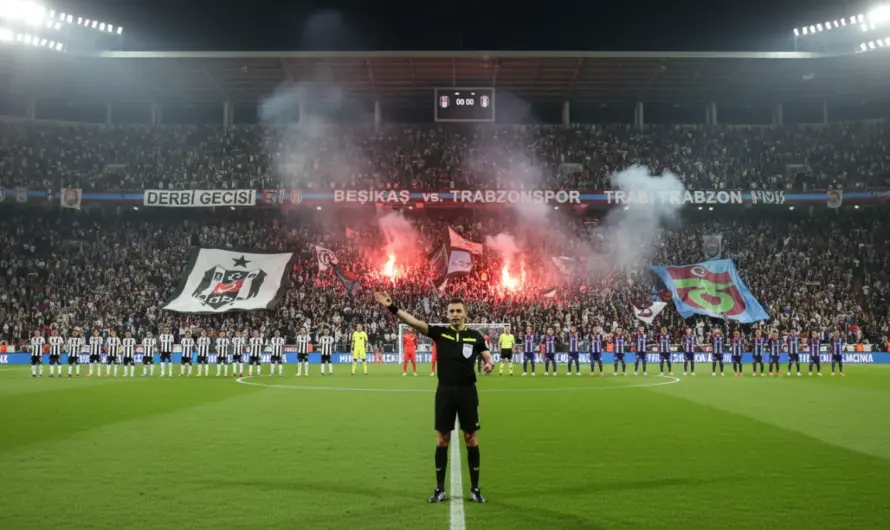 Beşiktaş-Trabzonspor Derbisinde Düdük Oğuzhan Çakır’ın