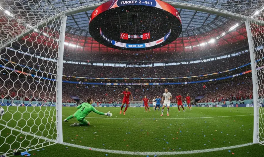 Türkiye’den 2026 Dünya Kupası’nda Görkemli Veda: ABD Karşısında 3-2’lik Galibiyet