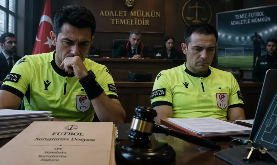 Türk Futbolunda Hakem Operasyonu: Yasin Kol ve Erel İçin Tutuklama Talebi